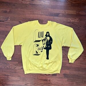 80's Lou Reed Crewneck Sweatshirt